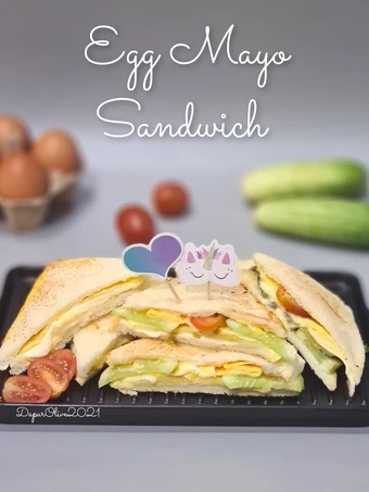 Langkah Gampang Membikin Resep Egg Mayo Sandwich yang  Bikin Ketagihan Anti Ribet, Bikin Ngiler
