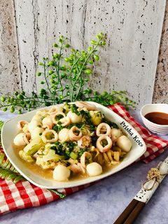 Foto resep Kwetiau Siram Seafood
