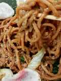 Mie gomak bumbu pecal