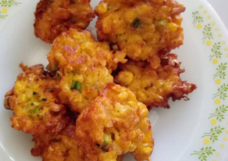 Resep Terbaru Bakwan jagung krezzz Gurih Mantul