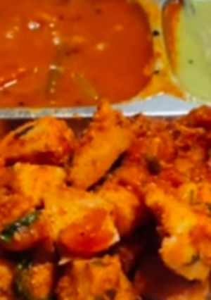 A picture of Masala Idli.