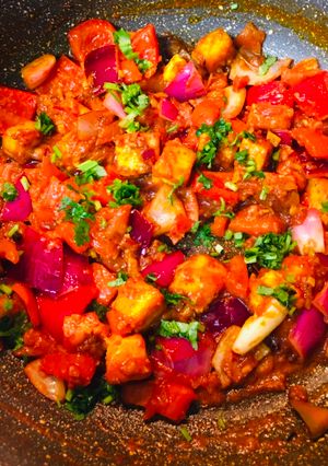 A picture of Chilli paneer.