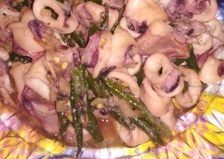 Resep Tumis cumi pedas oleh Varadila - Cookpad