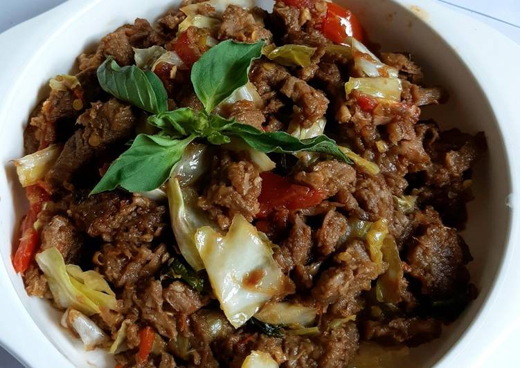 Oseng Sapi Lada Hitam