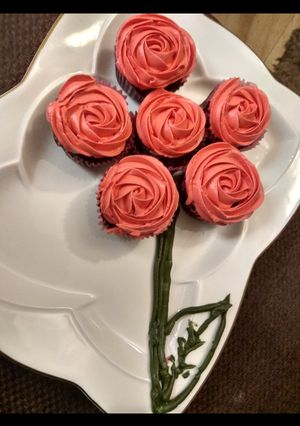 A picture of Chocolate cupcakes.