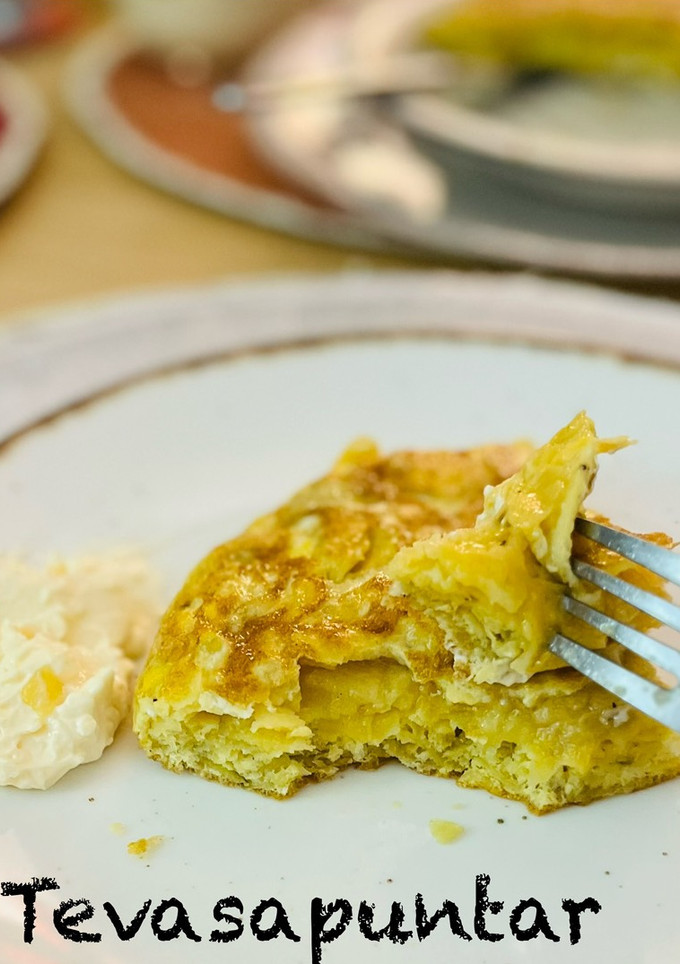 Una foto de Tortilla con patatas de paquete 🍟