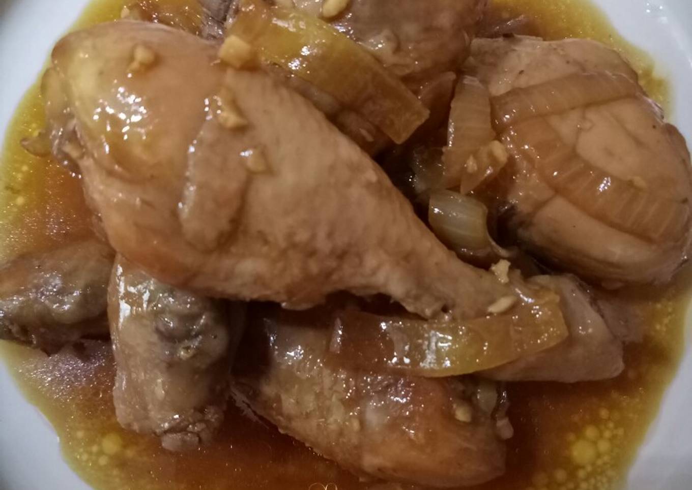 281. Ayam saos mentega berkuah