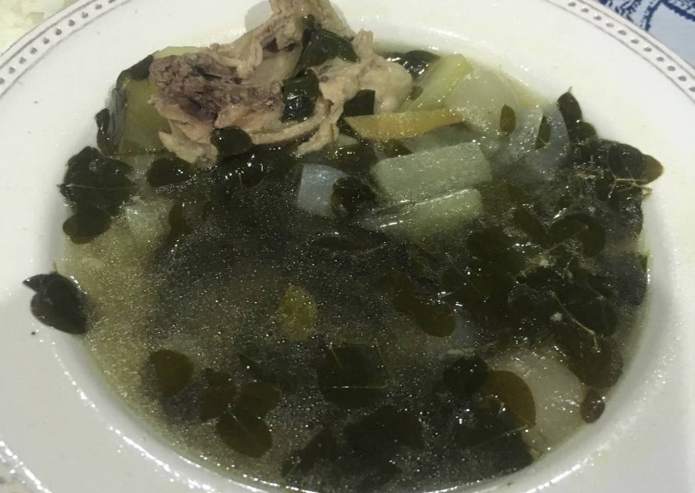 Chicken Tinola w Malunggay