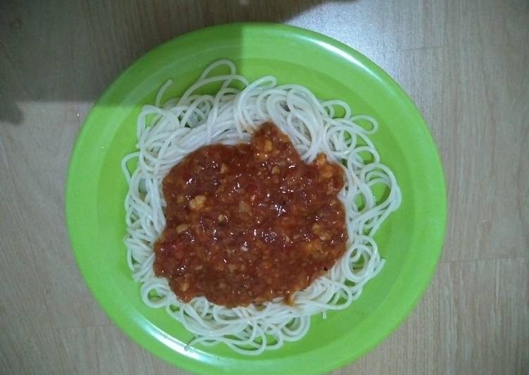 Resep Spaghetti Anti Gagal