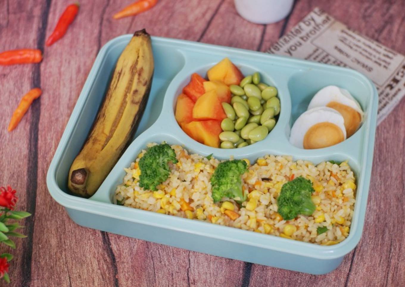 #179 Bekal Suami ke Kantor(Nasi Goreng Hongkong Bumbu Rumahan)