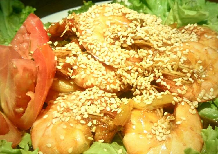 Resep Udang masak saus inggris, Sempurna