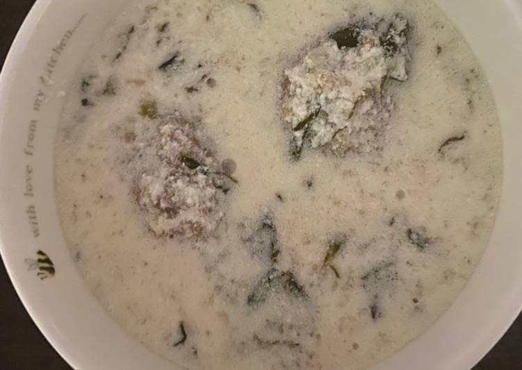 Recipe of Favorite Yogurt Soap with burgul kibbeh