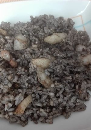 Una foto de Arroz negro