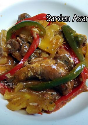 Foto resep Sarden Masak Asam Manis