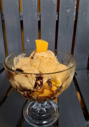 Foto resep Mango Ice Cream Simple