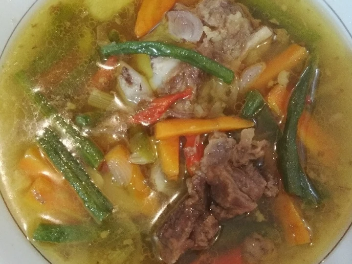 Langkah Mudah untuk Menyiapkan Resep Asem-asem Iga/balungan Sapi Anti Ribet, Enak Banget