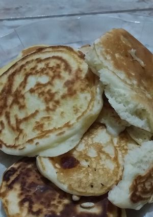 Una foto de Tortitas de queso rápidas y fácil 🤤
