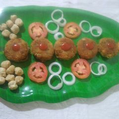 A picture of Soyachunk kabab.