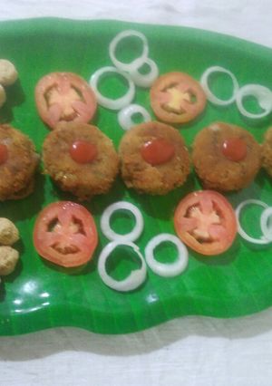 A picture of Soyachunk kabab.