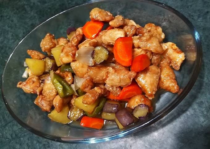 Bagaimana Menyiapkan Ootoya Tori Koruzo-An - Sweet and sour Chicken Anti Gagal