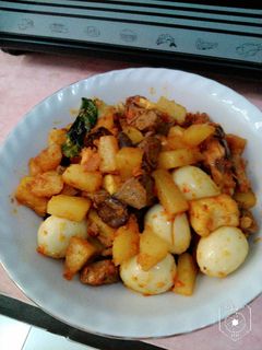 Foto resep Sambal ati ampelah telur puyuh