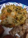 Yellow Rice and Lentils with Chicken
