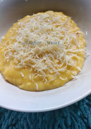 Foto resep Bubur jagung keju