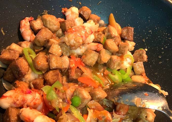 Resep Sambel Goreng Udang & Tahu oleh Citra Kristi - Cookpad