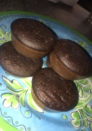 Una foto de Muffins de algarroba integrales!