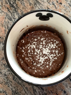 Una foto de Mug Cake de Nutella 😋🍫