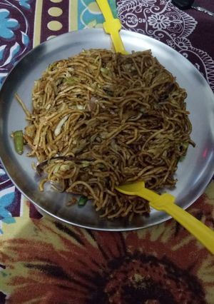 A picture of Veg noodles.