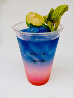 A picture of Layered blue paradise.