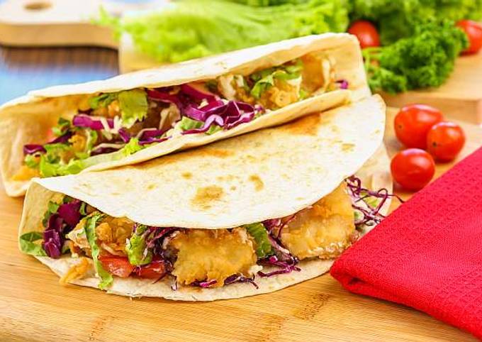 Resep Fish Taco Praktis dan Sehat