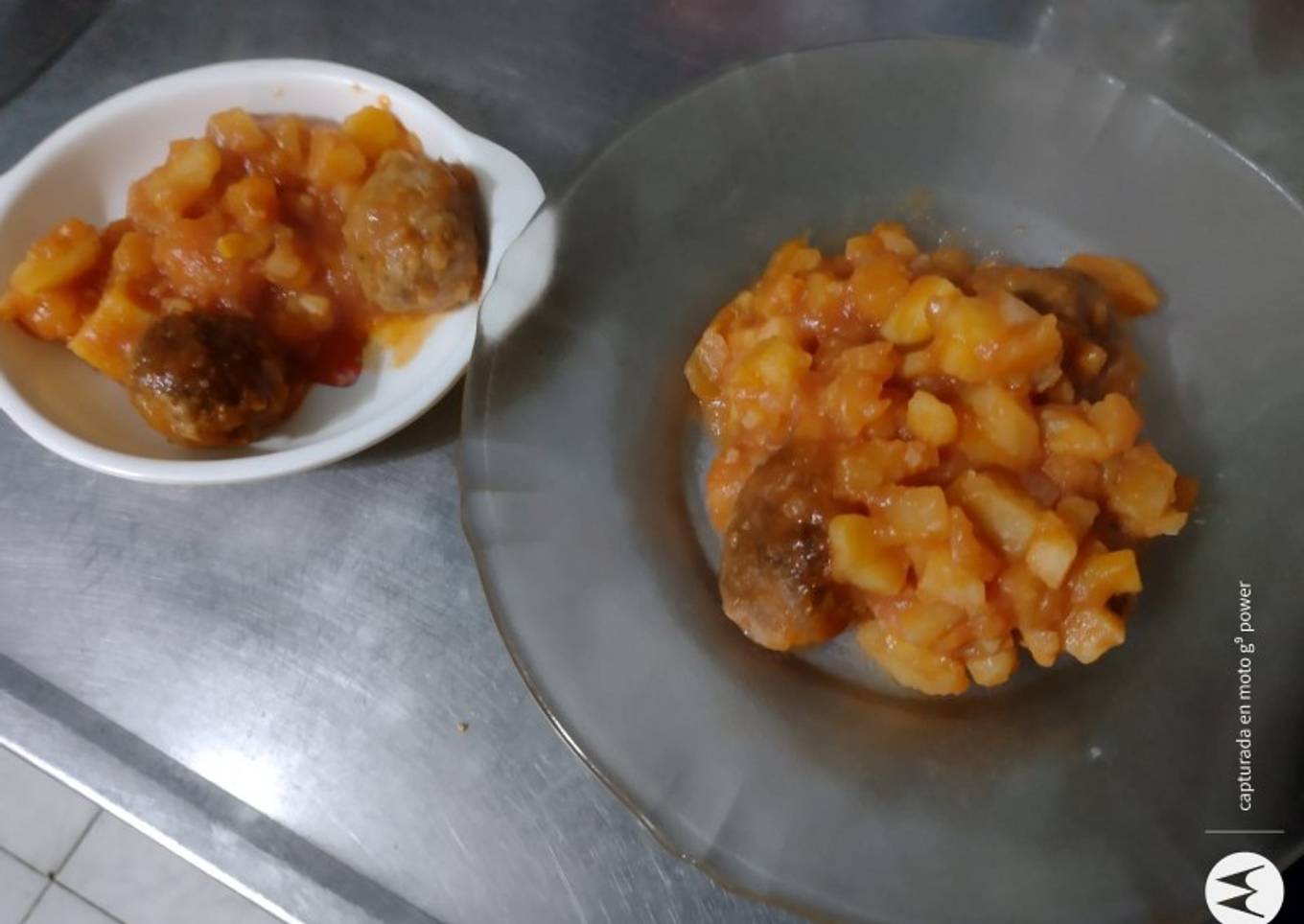 Albóndigas con tuco