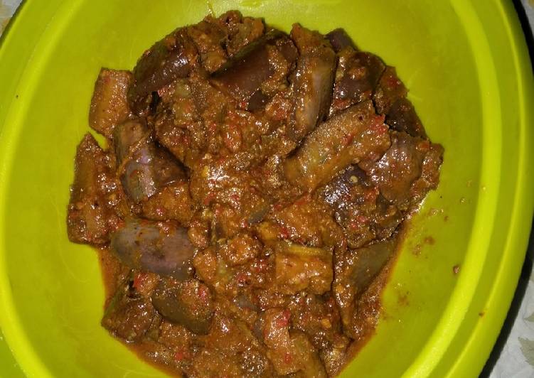 Terong Bumbu Kacang