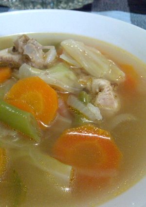 Foto resep Sup ayam spesial ala Bunda Kinan