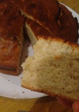 Una foto de Torta de banana súper fácil