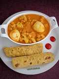 Egg and Cauliflower Korma