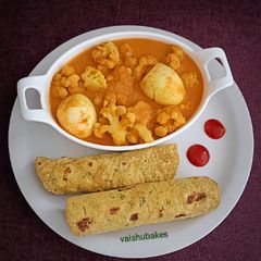 A picture of Egg and Cauliflower Korma.