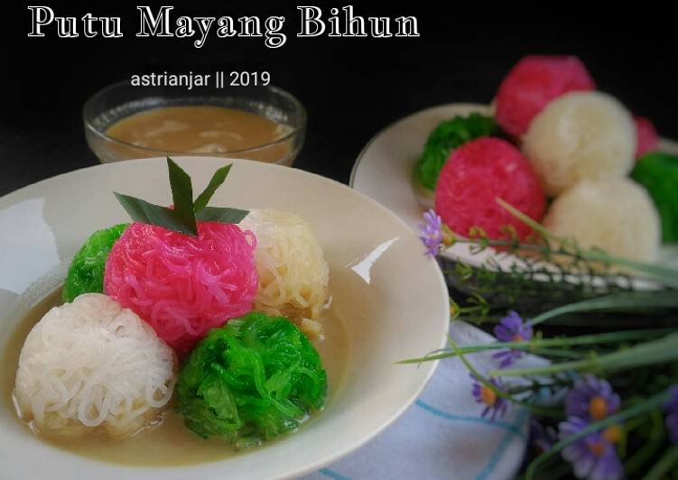 Resep @ENAK Putu Mayang Bihun ide kue sehari hari