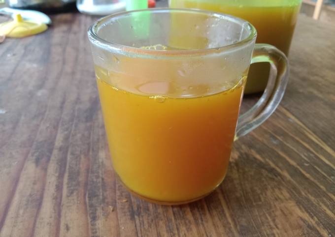 Resep Minuman kunyit asem, Bikin Ngiler