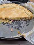 Tourte aux poireaux