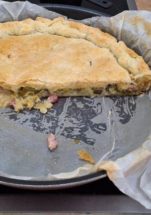 Une photo de Tourte aux poireaux