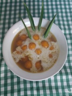 Foto resep Bubur Candil Ubi Orange