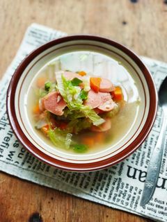 Foto resep Sop Sayuran Sosis