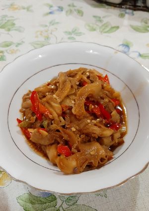 Foto resep Tumis jamur pedas