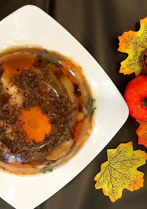 Hình của món Thịt kho đông.