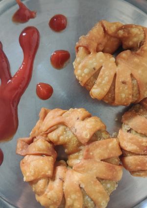 A picture of Pinwheel samosa.