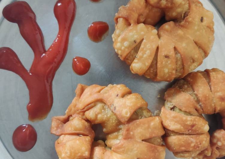 How to Prepare Perfect Pinwheel samosa