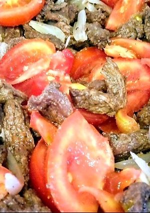 A picture of Beef Shawarma.